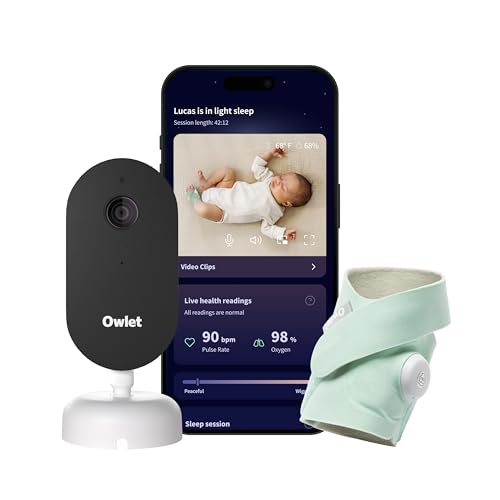 Owlet Dream Duo 3 Smart Baby Monitor System, Dream Sock + 2K, 21% off at Amazon