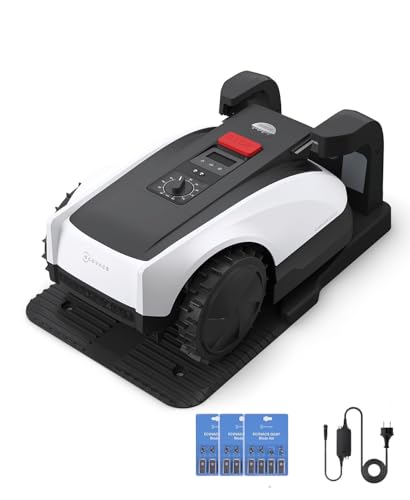 ECOVACS Goat O1000 RTK Care Kit Robotic Lawn Mower with RTK Precision, 34% off at Amazon