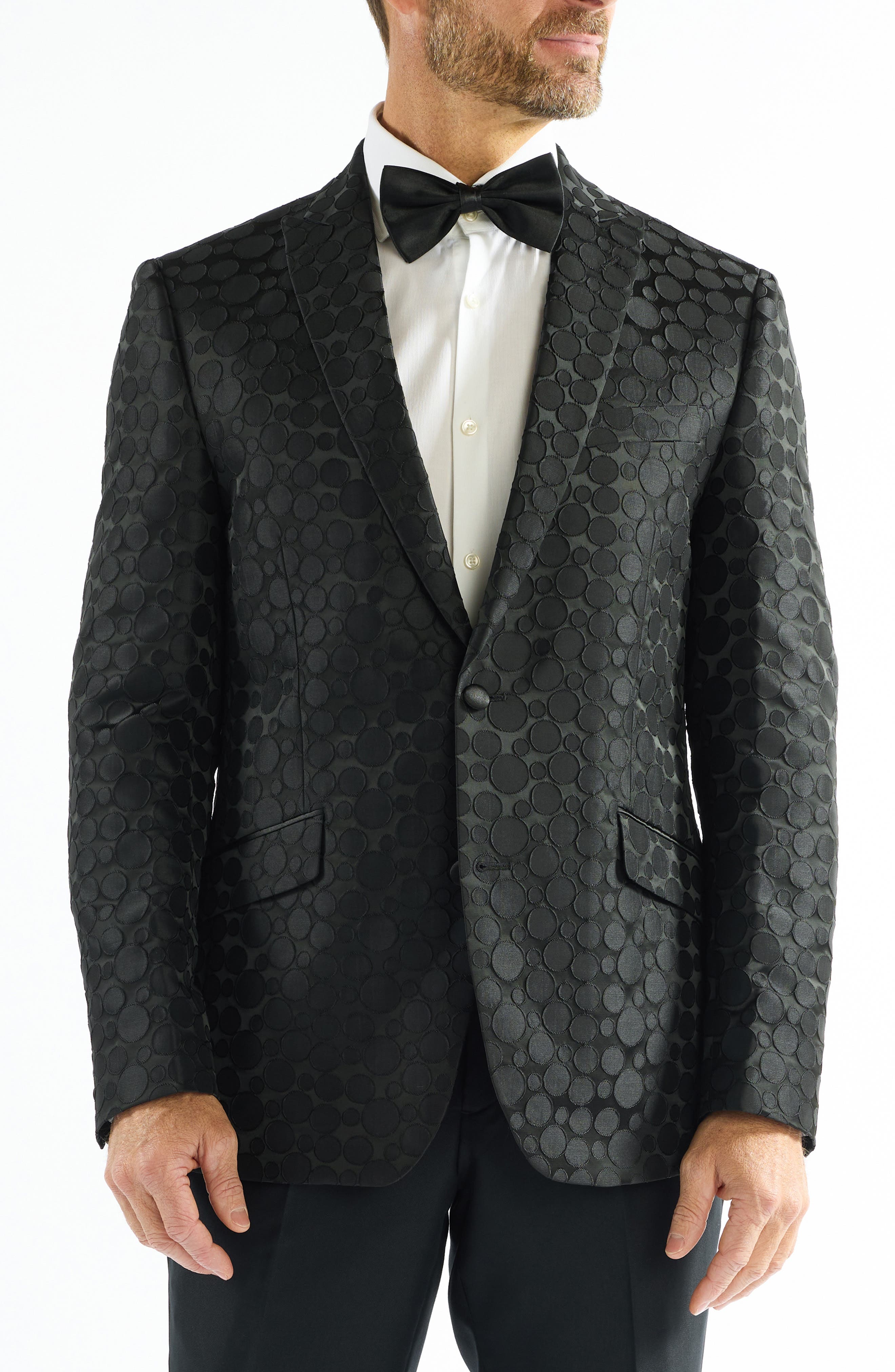SAVILE ROW CO Dotted Jacquard Evening Jacket, 81% off at Nordstrom Rack