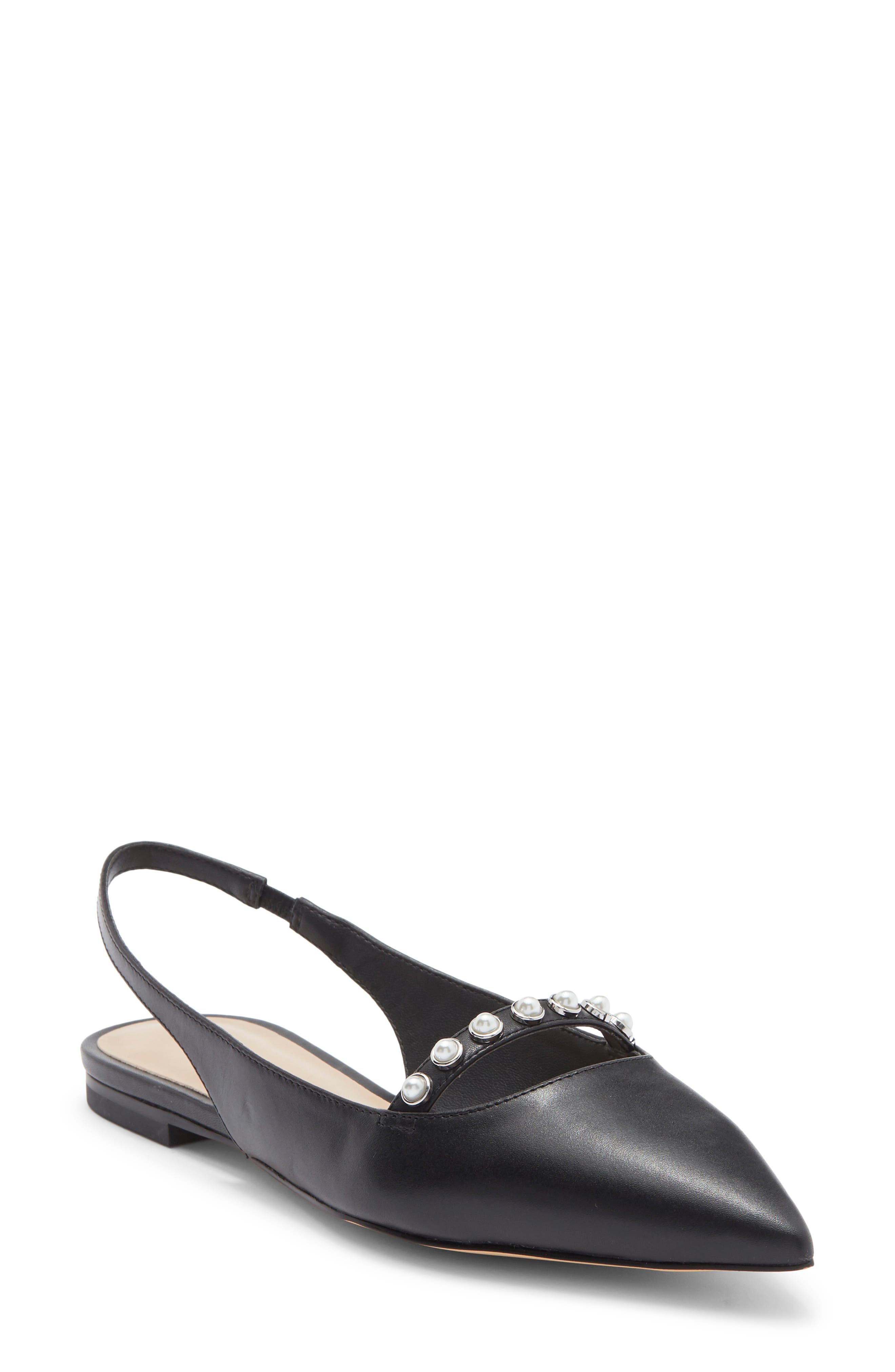 Stuart Weitzman Faux Pearl Slingback Pump, 84% off at Nordstrom Rack