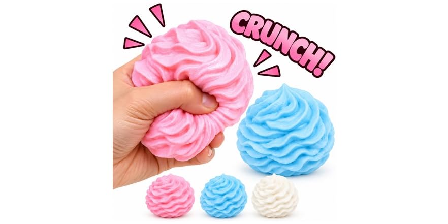 Cream Roll Crunch Squishy 2-Pk, 54% off at Woot