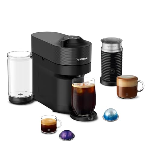 Nespresso Vertuo Pop+ Coffee Machine with Milk Frother, Liquorice Black Coffee, 33% off at Amazon