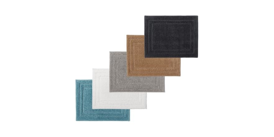 2-Piece Microfiber Shag Bath Mat Set, 71% off at Woot