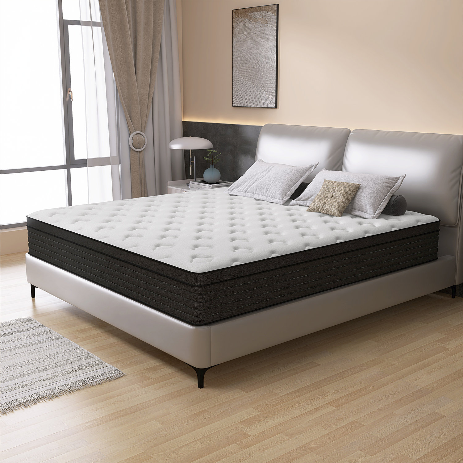 8/10/12/14 Medium Pocket Spring Hybrid Mattress with CertiPUR-US Certified Foam, 46% off at Wayfair