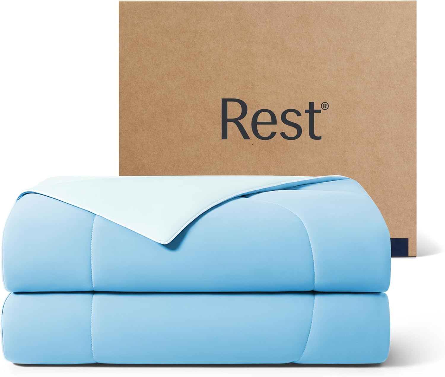 REST® Evercool® Cooling Comforter, Twin/Twin XL, Blanket for Hot Sleepers, All, 30% off at Amazon