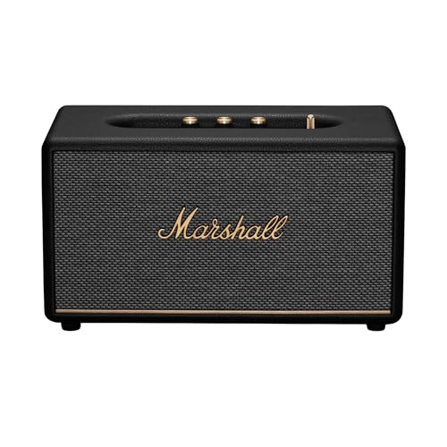Marshall Stanmore III Bluetooth Home Speaker - Loud Stereo Sound with Bass, 50% off at Amazon