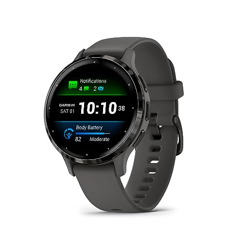 Garmin Venu® 3S, Premium Fitness Smartwatch, 41mm, Pebble Gray, 33% off at Amazon