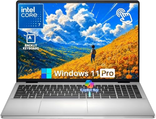 Dell 16 DC16251 Touchscreen Laptop, Intel Core 7 150U, 32GB DDR5, 1TB, 37% off at Amazon