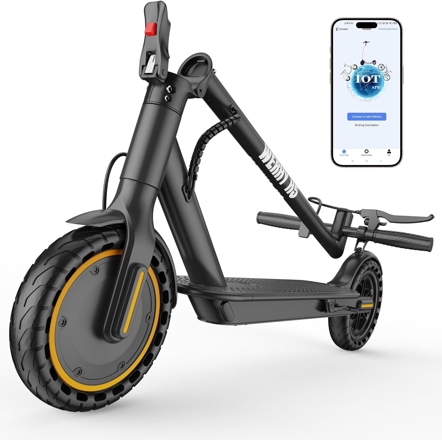 WERHY Electric Scooter, 500W/800W/1000W Powerful Motor & 19/22 MPH Top Speed, 35% off at Amazon