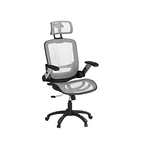 Ergonomic Office Chair, High Back Home Desk Chair with Headrest, Flip-Up Arms, 23% off at Amazon