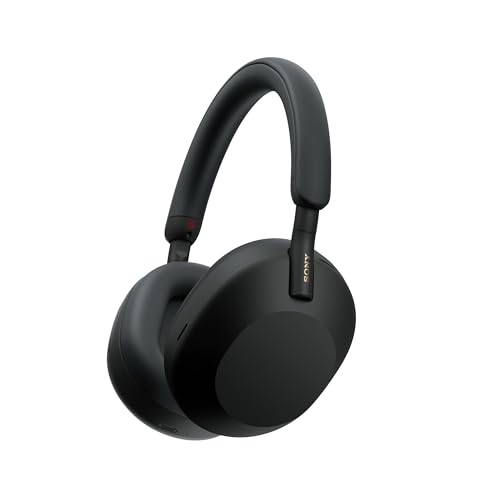Sony WH-1000XM5 Premium Noise Cancelling Wireless Headphones, Black Auto NC, 38% off at Amazon
