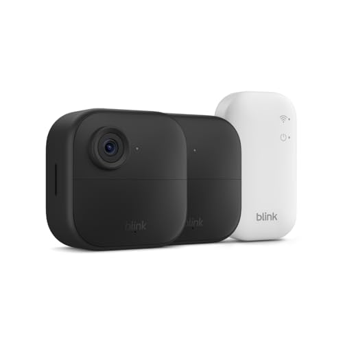 Blink Outdoor 4 and Wired Doorbell 2K+ (newest model), 75% off at Amazon