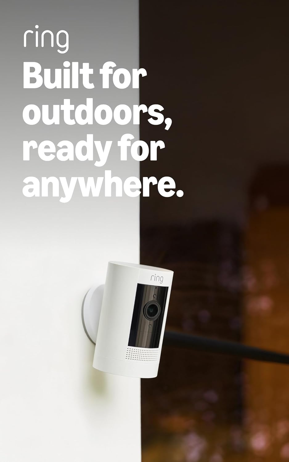 Ring Outdoor Cam (Stick Up Cam), Weather-resistant home or business HD security, 50% off at Amazon