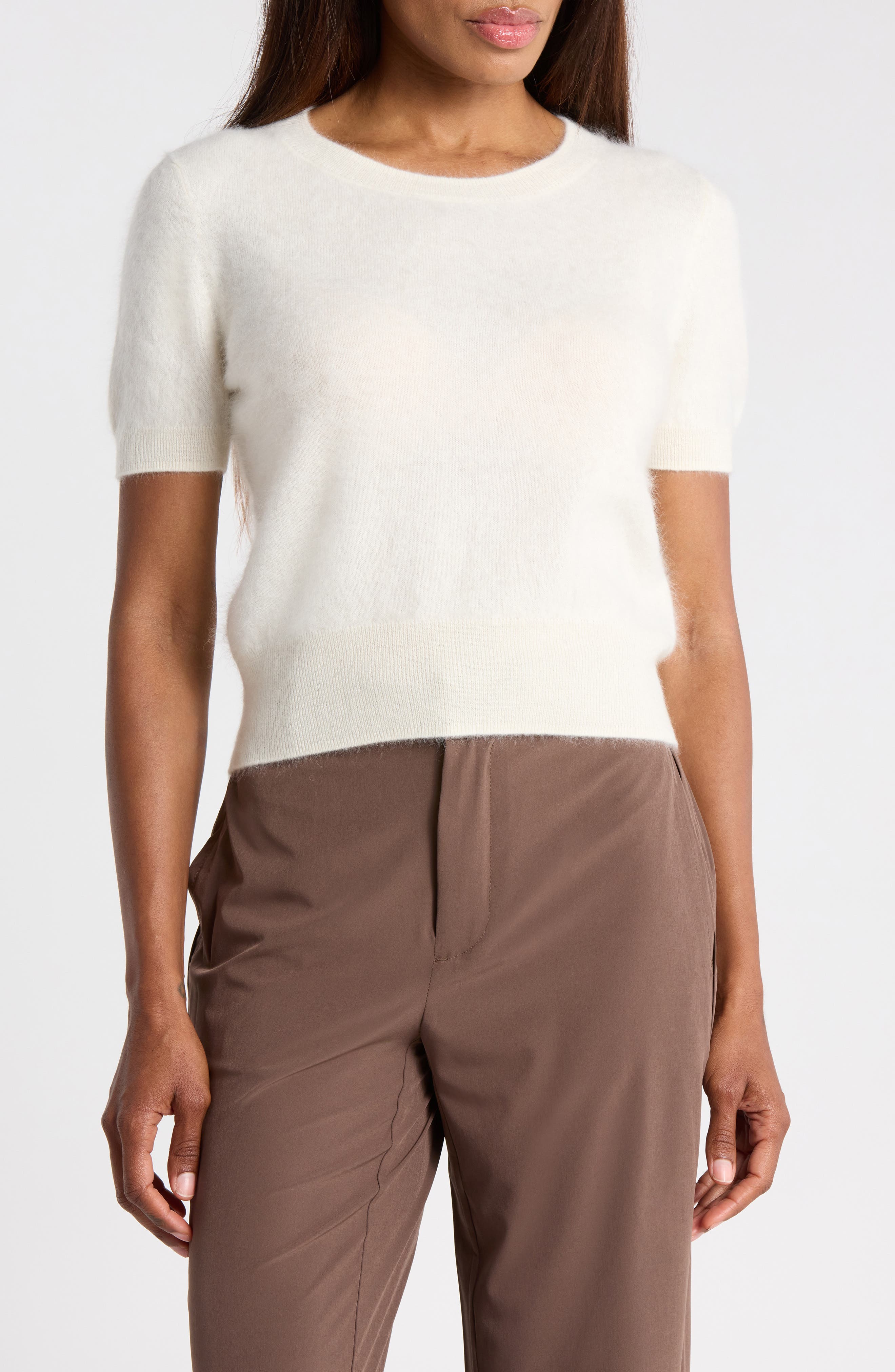JASON WU Brushed Cashmere Crewneck Sweater, 78% off at Nordstrom Rack