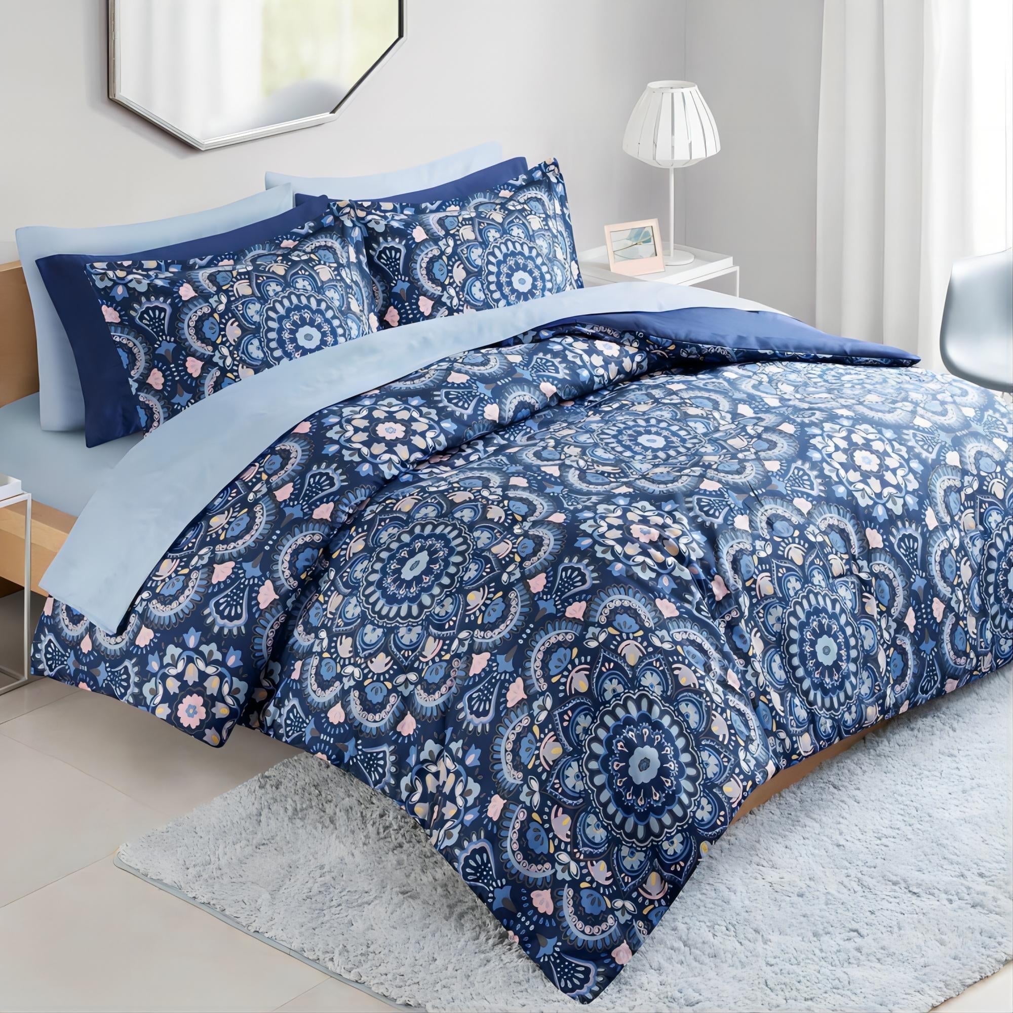 Regency Heights Queen Size Comforter Set, 9-Piece Bed in a Bag Queen, 63% off at Walmart