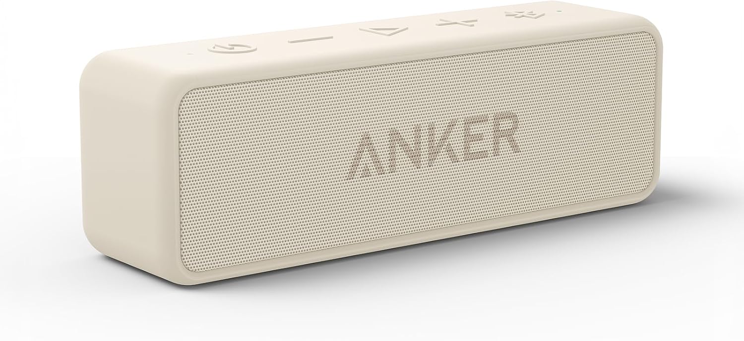 Soundcore Anker 2 Portable Bluetooth Speaker, Stereo Sound, IPX7, 22% off at Amazon