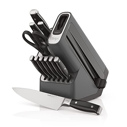 Ninja K32012 Foodi NeverDull Premium Knife System, 12 Piece Knife Block Set, 40% off at Amazon