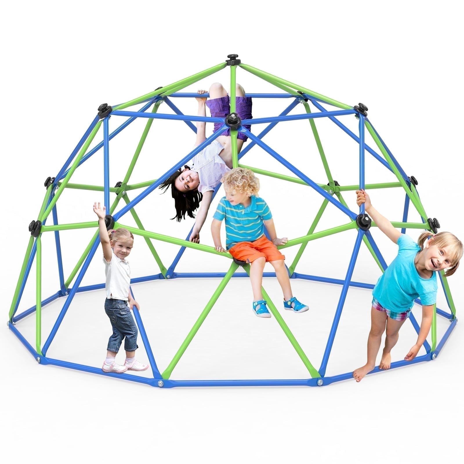 WOSTOO 10FT Climbing Dome,Kids Dome Climber Jungle Gym Outdoor Toddler Play Set, 44% off at Walmart