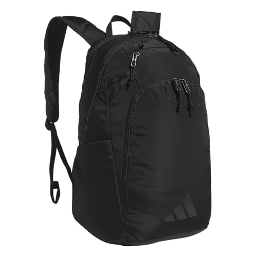 adidas Defender 5 Backpack for Sports, Gym, School and Travel, 33L, Black/Black, 40% off at Amazon