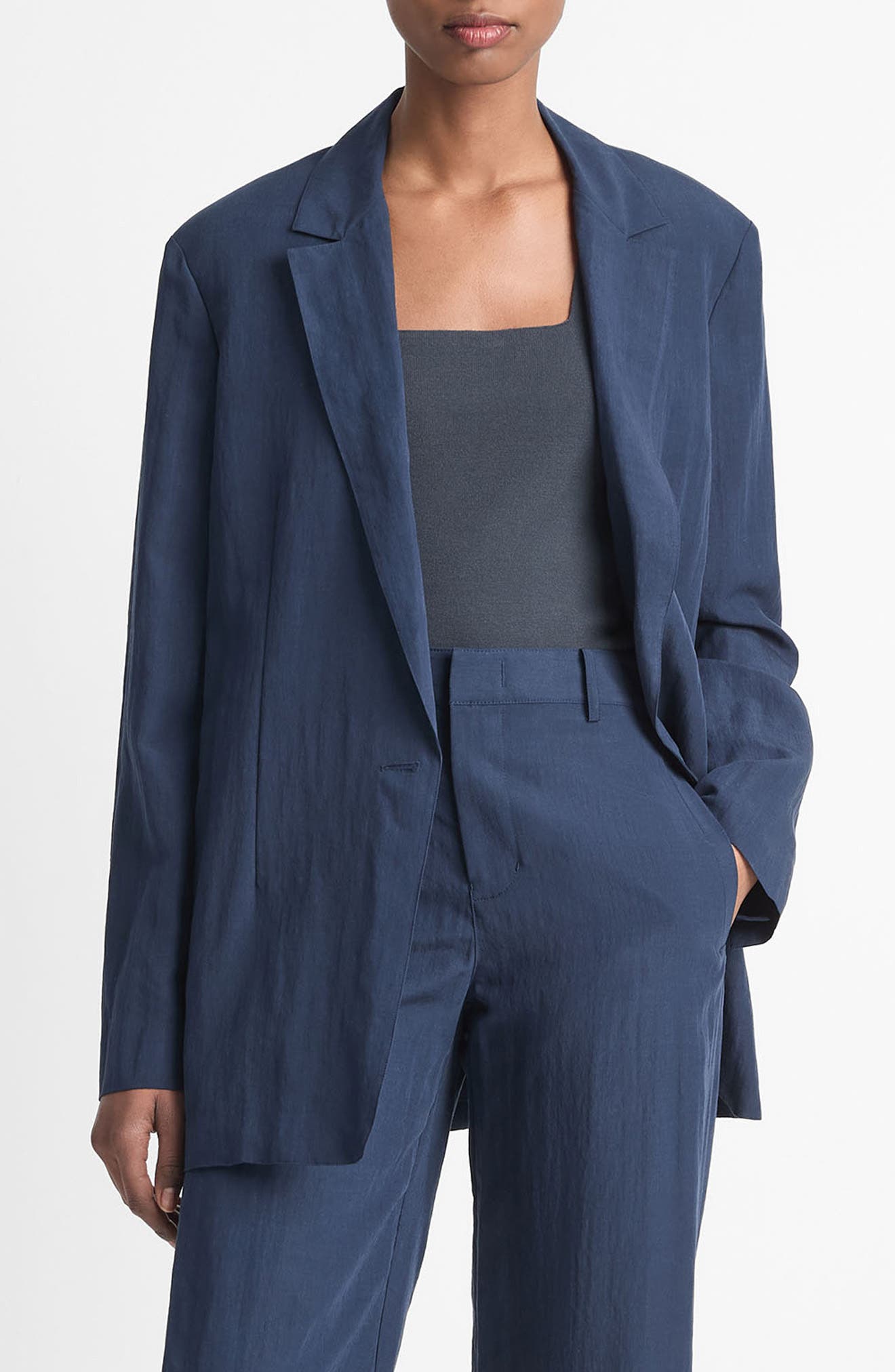 Vince Relaxed Textured Blazer, 87% off at Nordstrom Rack