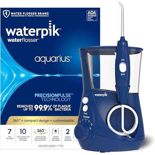 Waterpik Aquarius Water Flosser For Teeth Cleaning, Gums, Braces, Dental Care, 53% off at Amazon