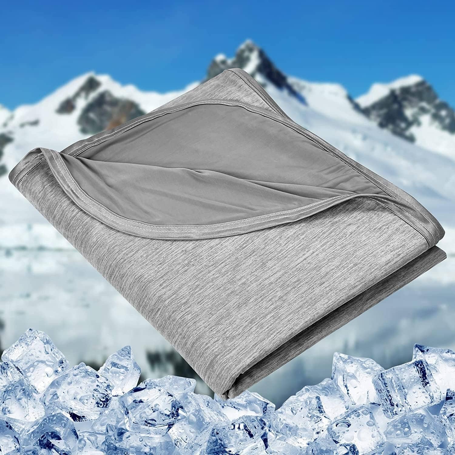 HOMFINE Cooling Blankets for Hot Sleepers, 29% off at Amazon