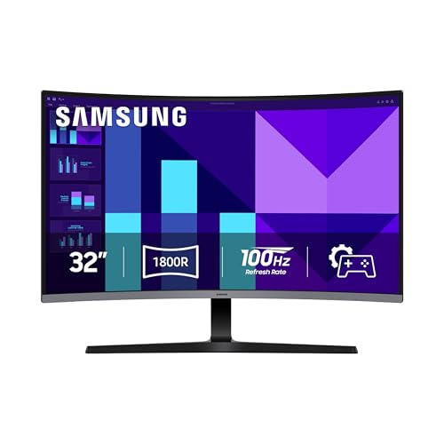 Samsung 32 S3 (S39GD) Series FHD 100Hz Curved Monitor Samsung Vision AI, 22% off at Amazon