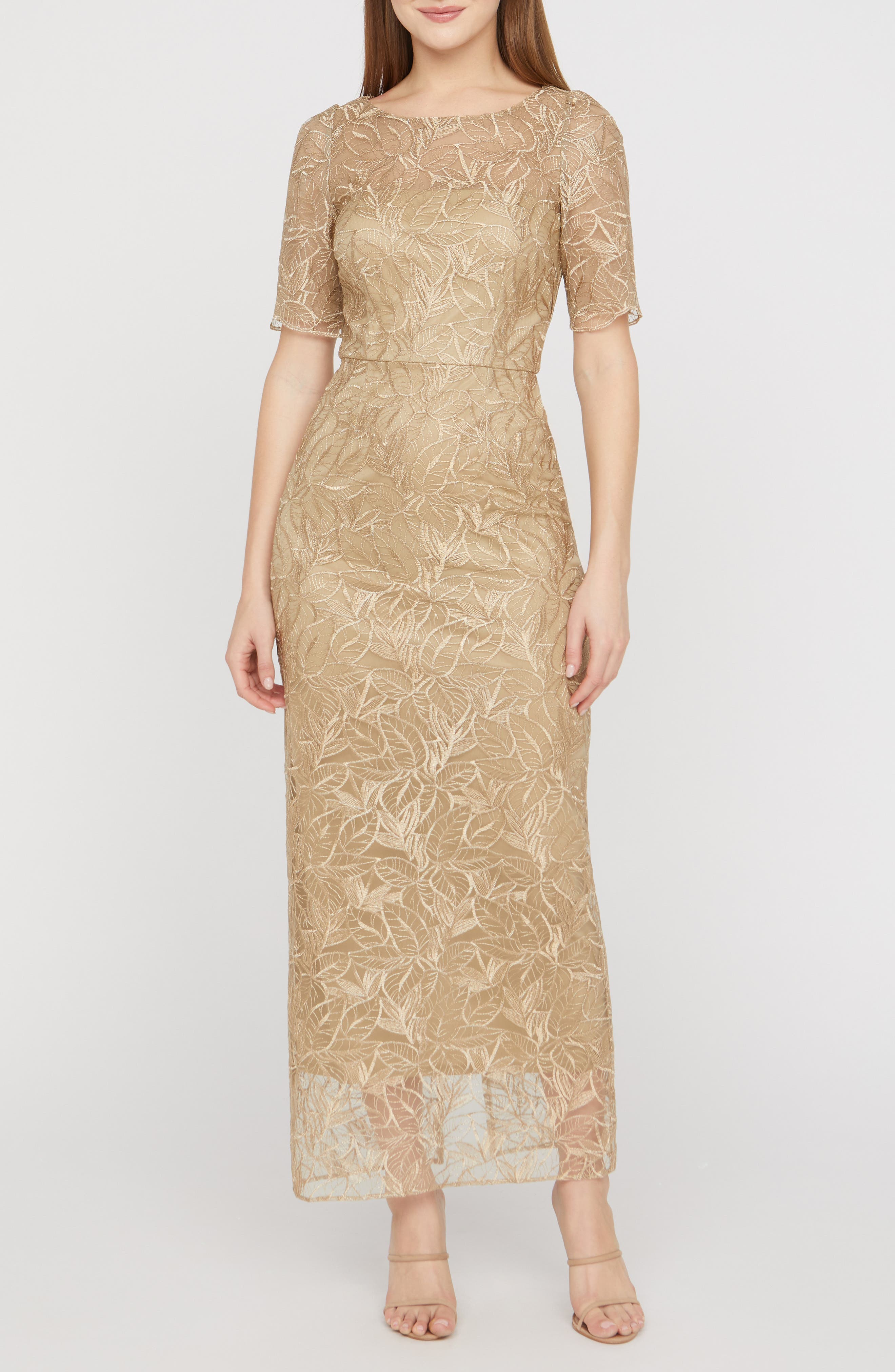 JS Collections Berlin Embroidered Cocktail Dress, 79% off at Nordstrom Rack