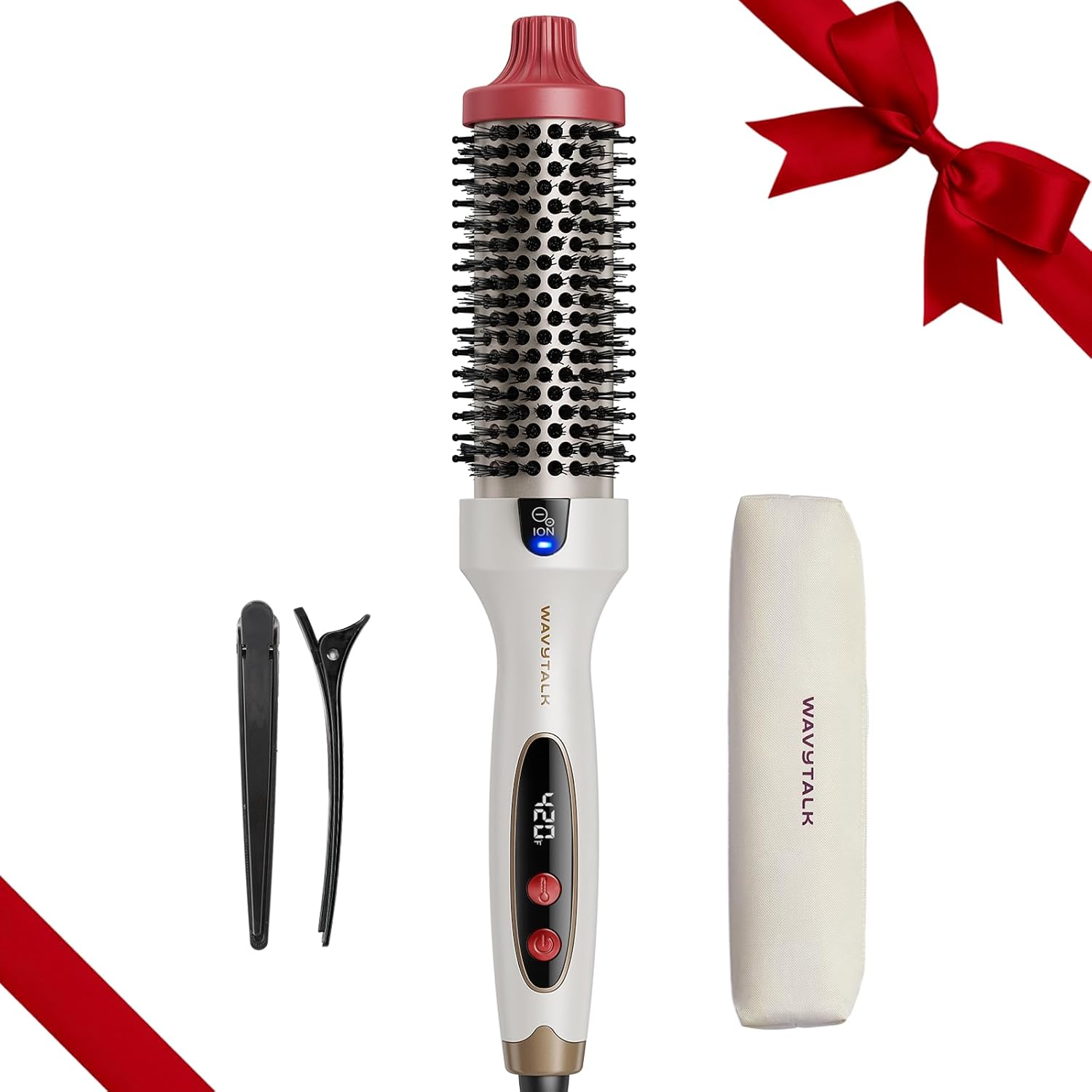 Wavytalk Blowout Boost Thermal Brush, 1.5 inch Heated Round Brush for Blowout, 30% off at Amazon
