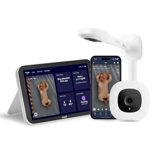 Nanit Smart Baby Monitor System with Wall Mount & 8 Display Screen, 25% off at Amazon