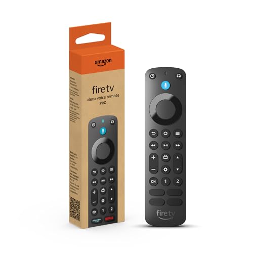 Amazon Fire TV Alexa Voice Remote Pro (newest model) with remote finder, 20% off at Amazon