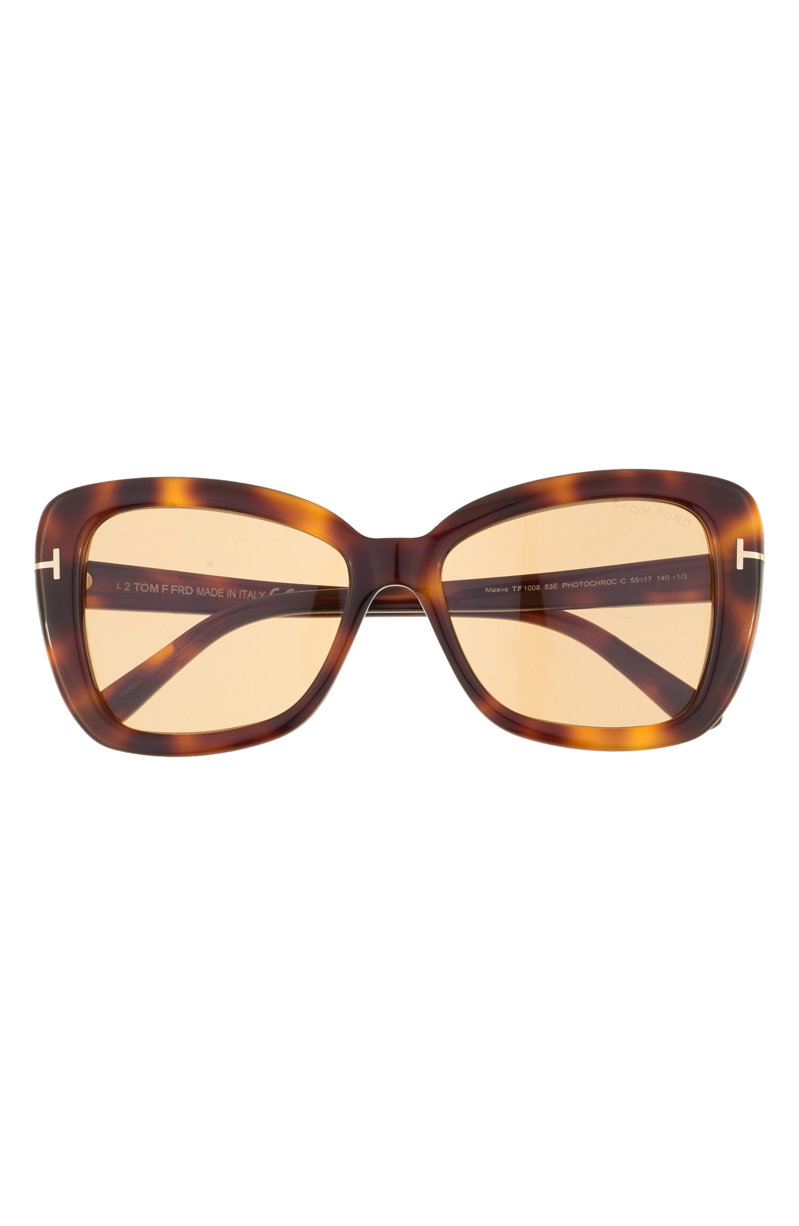 TOM FORD Maeve 55mm Butterfly Sunglasses, 74% off at Nordstrom Rack