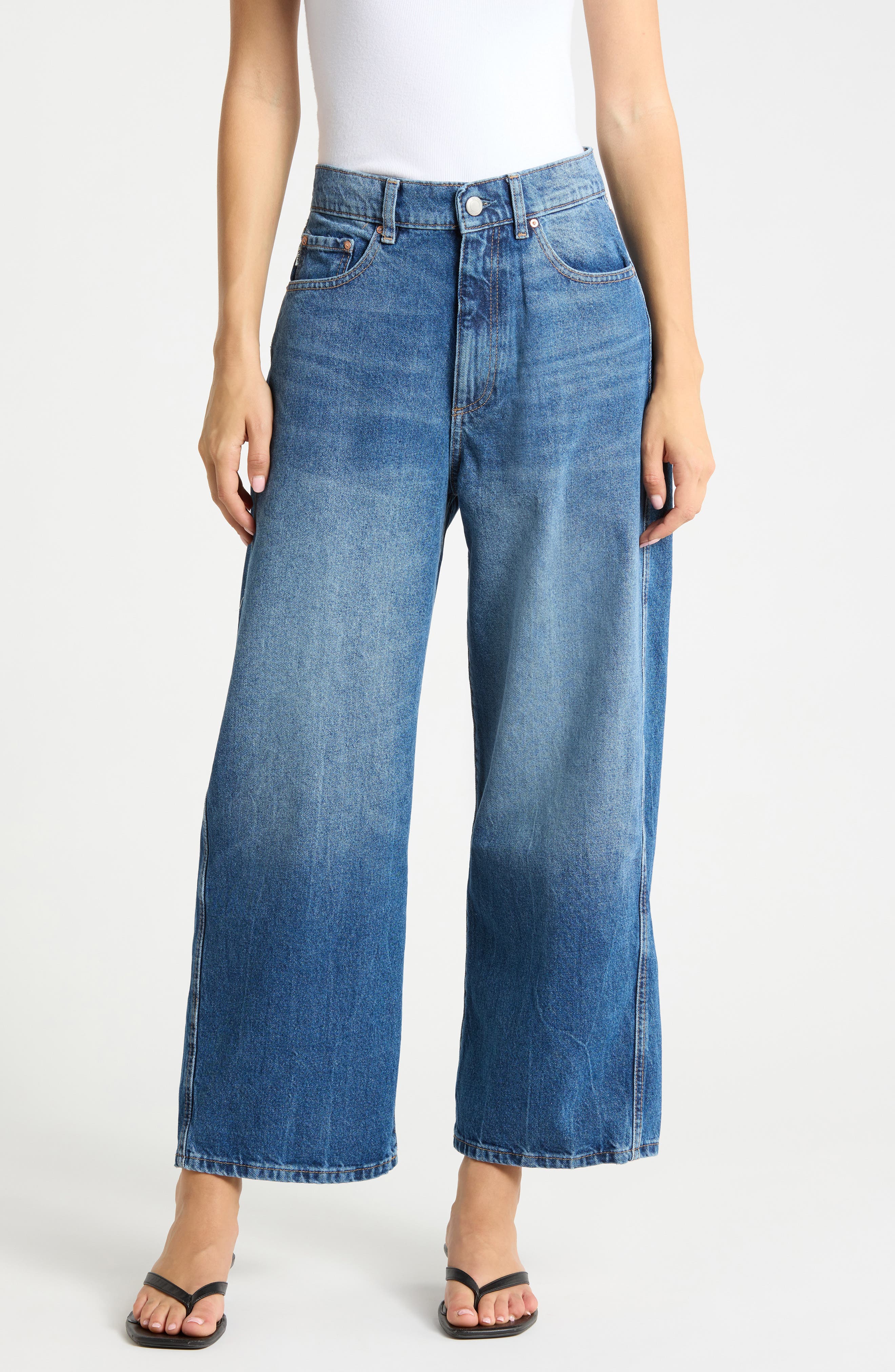 DL1961 Taylor High Waist Ankle Relaxed Barrel Jeans, 74% off at Nordstrom Rack