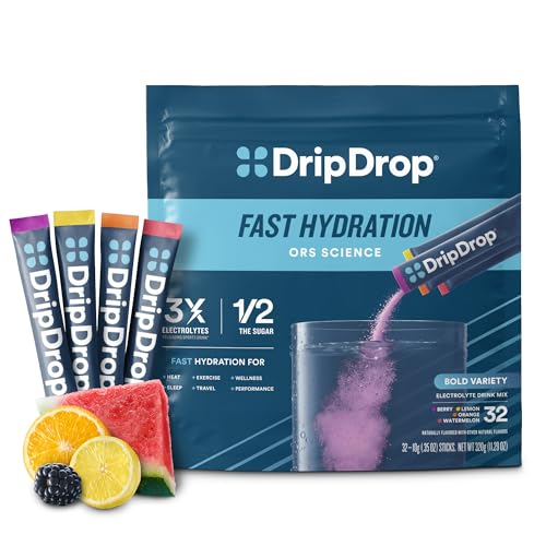 DripDrop Hydration Packets, 35% off at Amazon