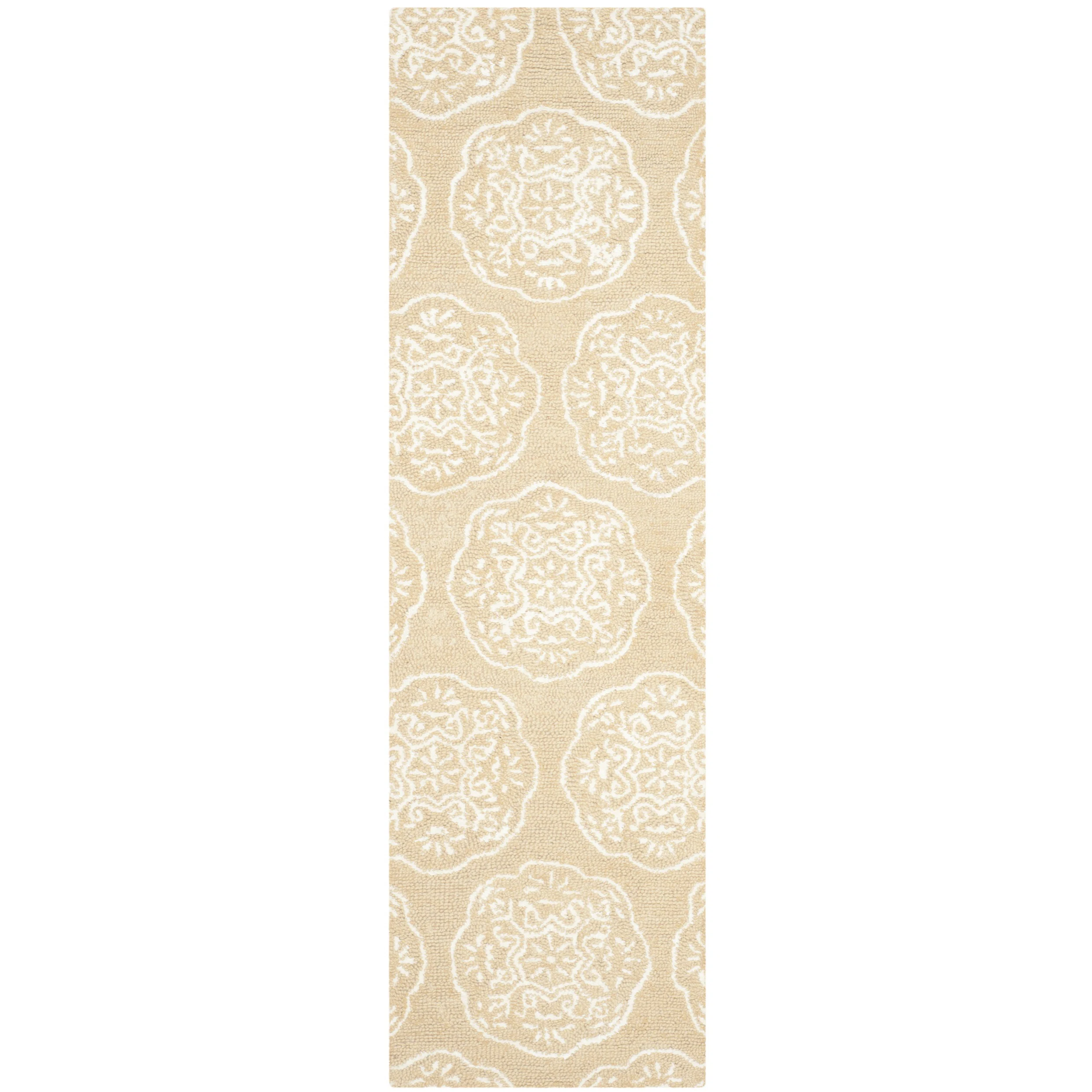 Bella Hand Tufted Wool Floral Rug, 75% off at Wayfair