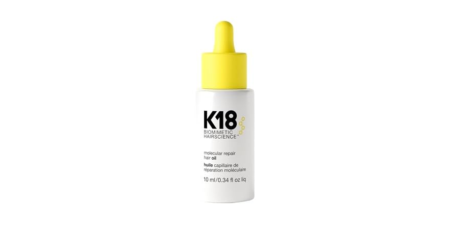 k18 Molecular Repair Hair Oil 0.34oz, 58% off at Woot
