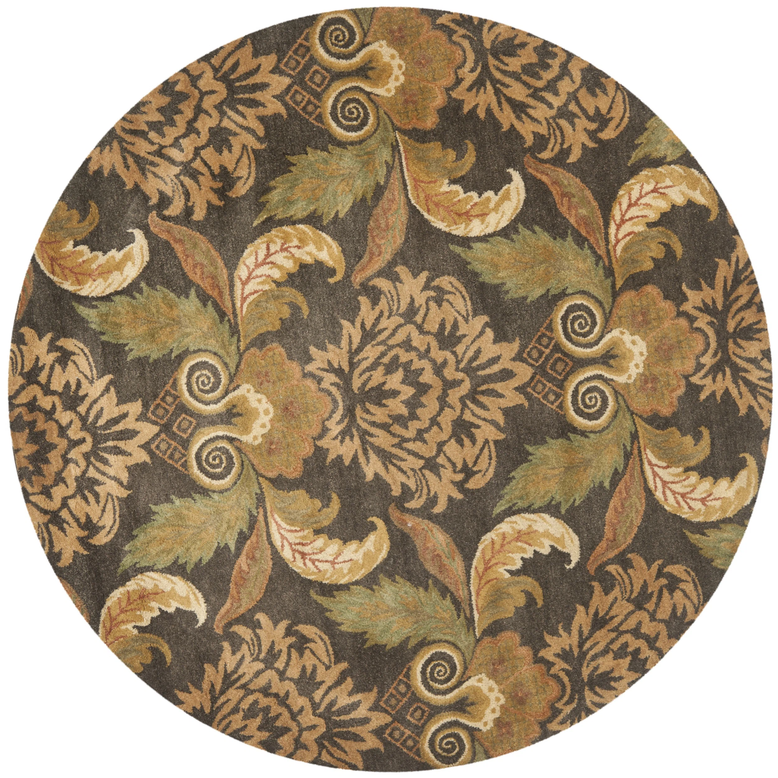 Metro Hand Tufted Wool Pile Floral Rug, 78% off at Wayfair