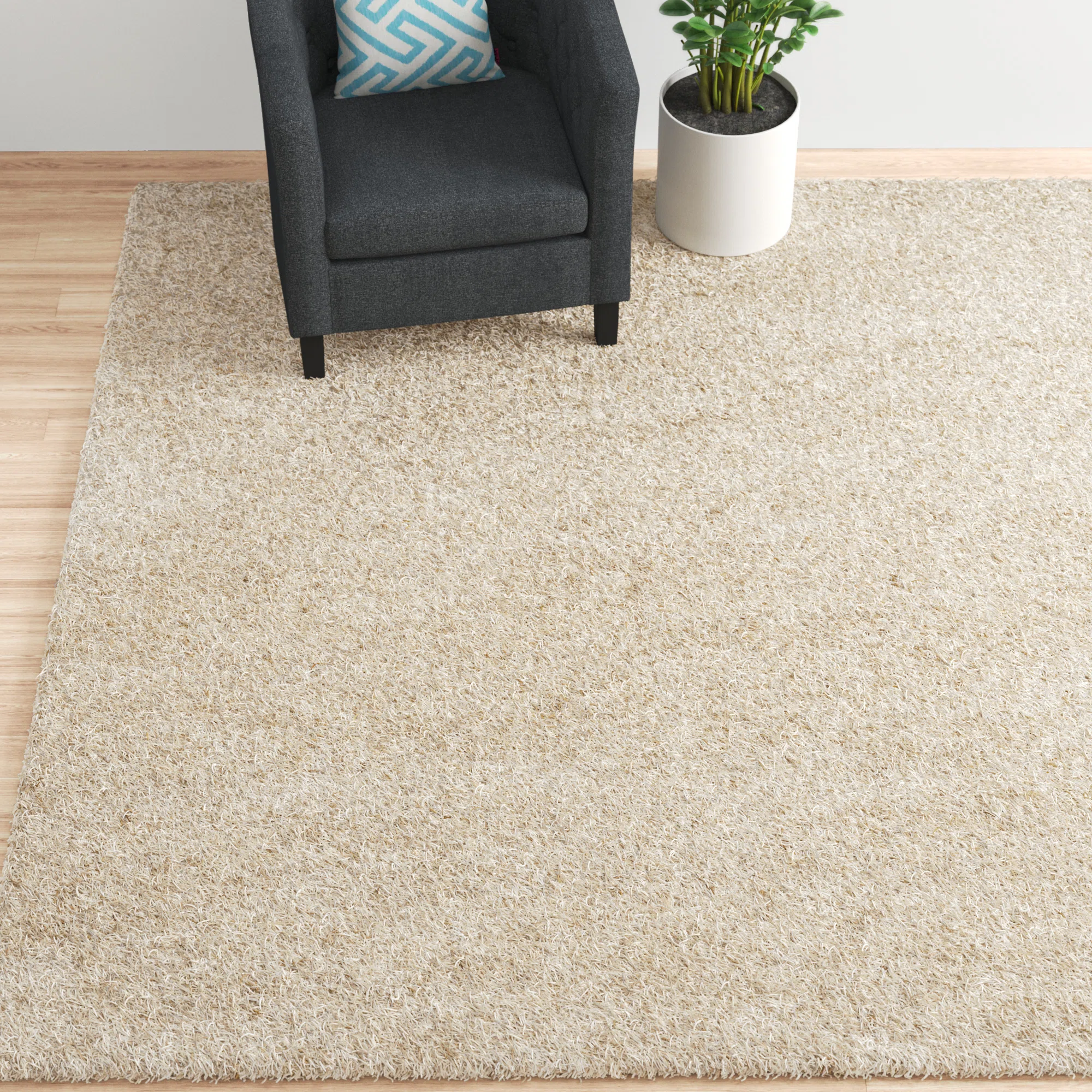 Assar Ivory Area Rug, 72% off at Wayfair