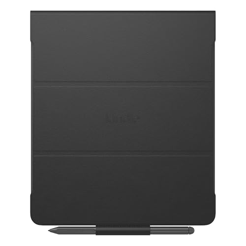Amazon Kindle Scribe Leather Folio Cover with Magnetic Attach, Sleek Protective, 40% off at Amazon
