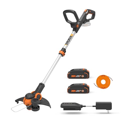WORX 20V 12 2-in-1 Cordless String Trimmer & Electric Lawn Edger, WG163, 29% off at Amazon