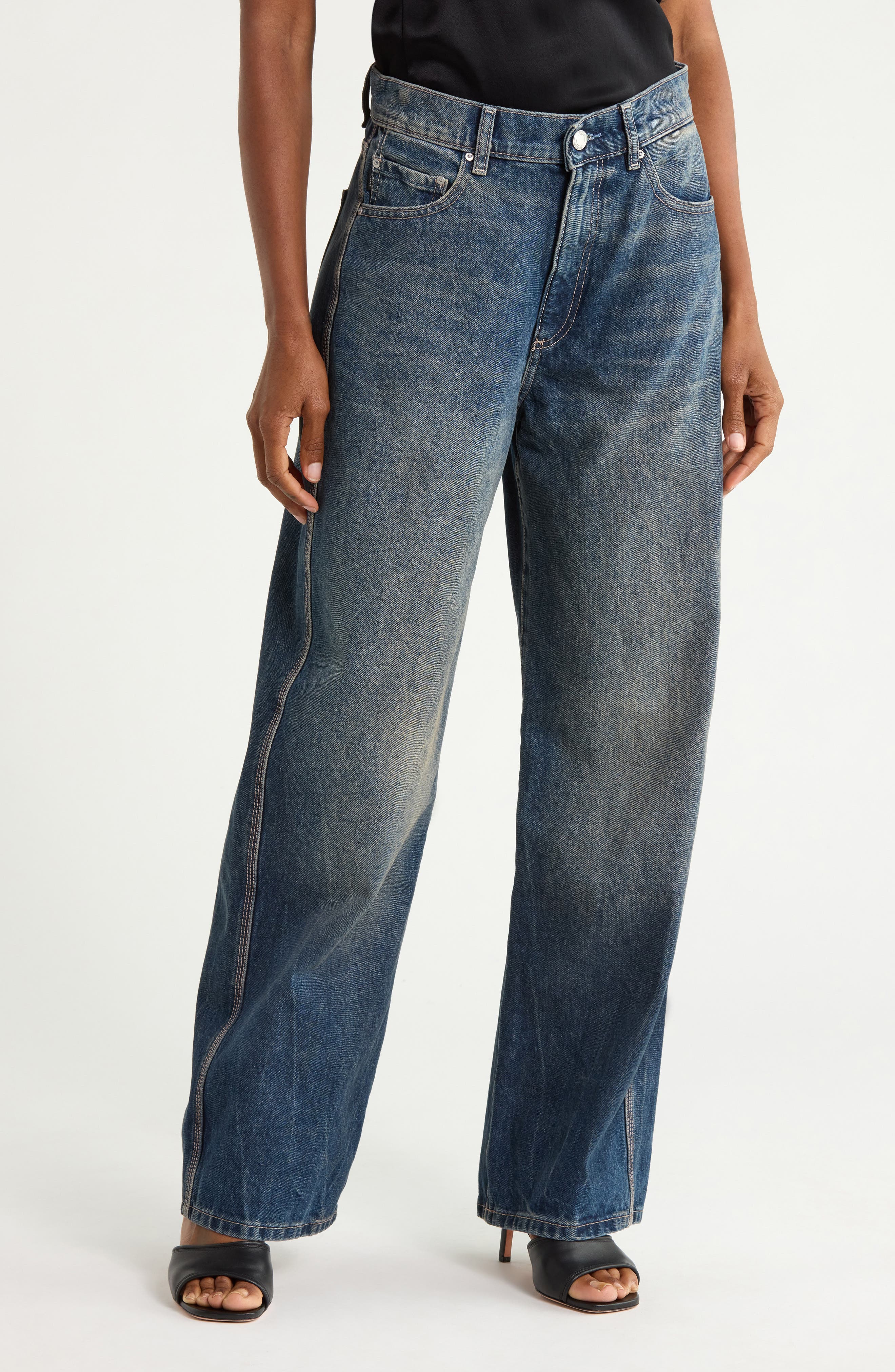 DL1961 Taylor Barrel Leg Jeans, 76% off at Nordstrom Rack