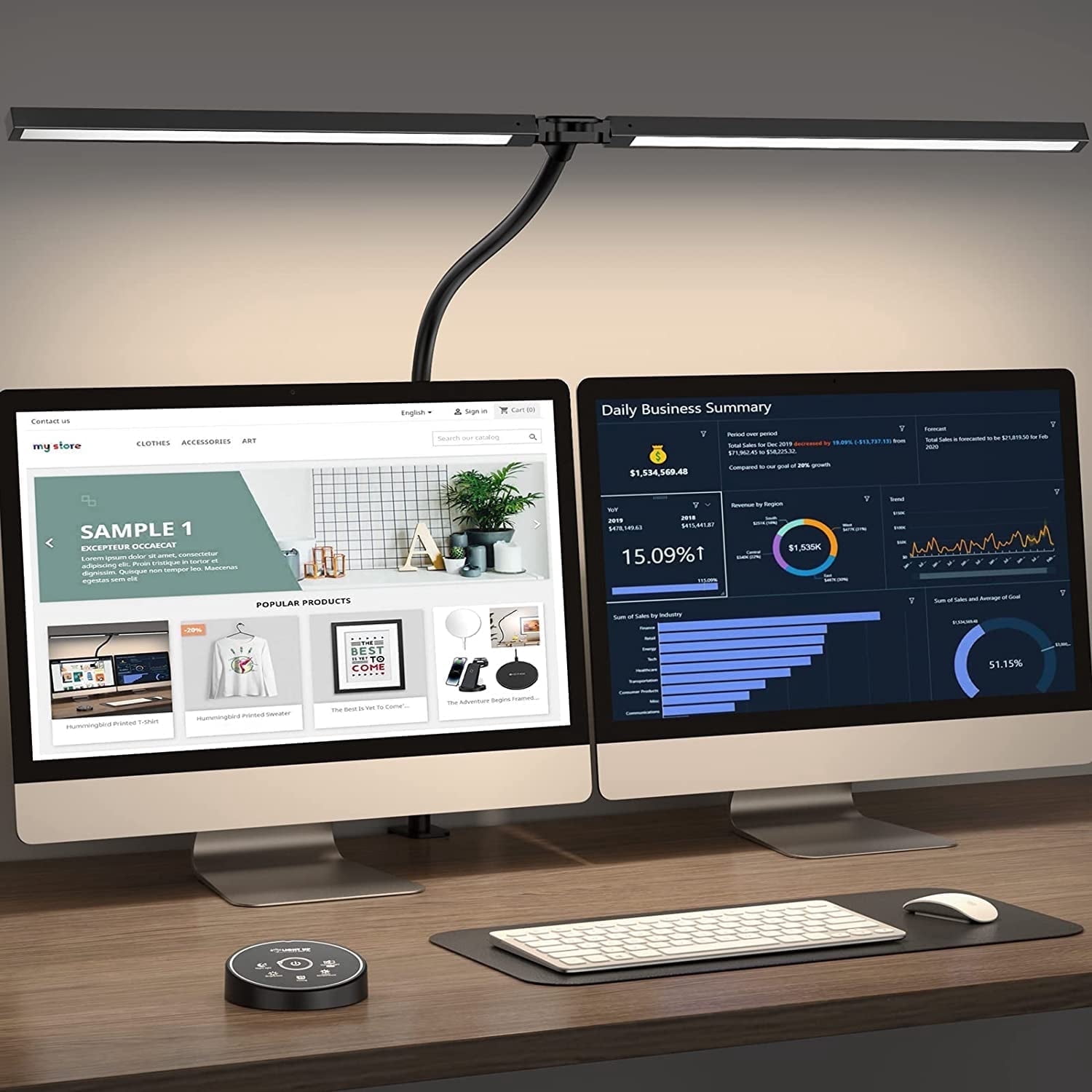 SZRSTH LED Desk Lamp for Home Office, 61% off at Walmart