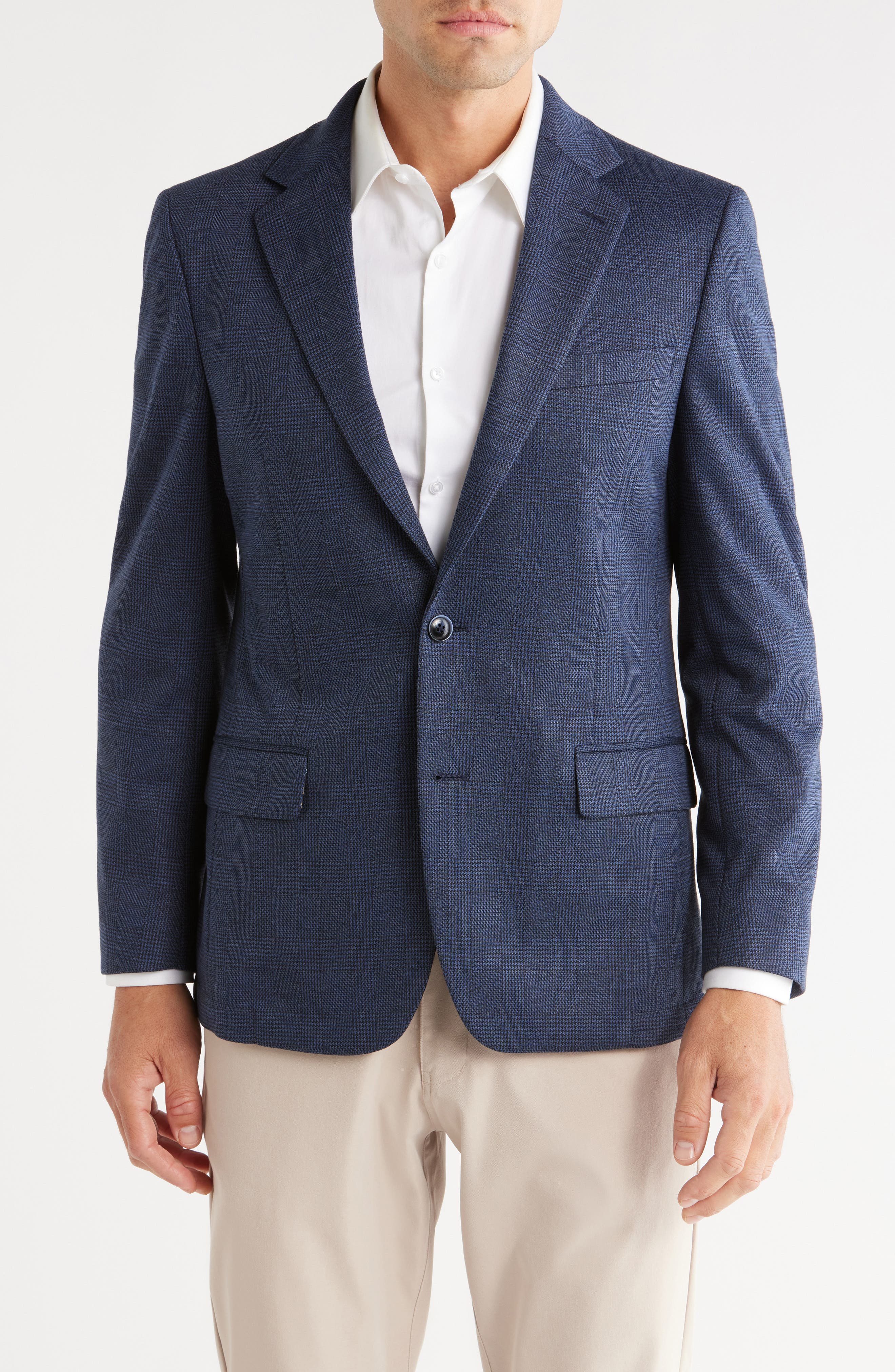Original Penguin Plaid Notch Lapel Blazer, 82% off at Nordstrom Rack