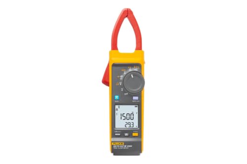 Fluke 393 FC Solar Clamp Meter, CAT III 1500 V, IP54-Rated, DC, 49% off at Amazon