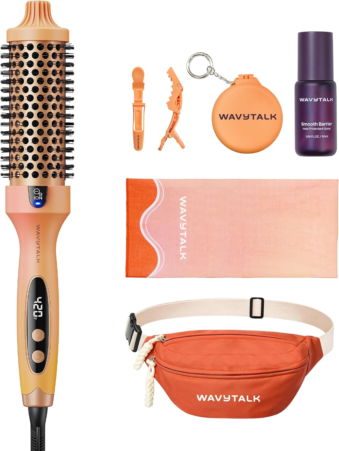 Wavytalk VIP Volume Blowout Boost Festival Bundle, Thermal Brush 1.5 inch, 30% off at Amazon