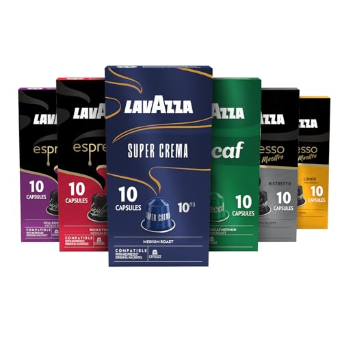 Lavazza Espresso Favorites Collection of Aluminum Capsules Compatible, 36% off at Amazon