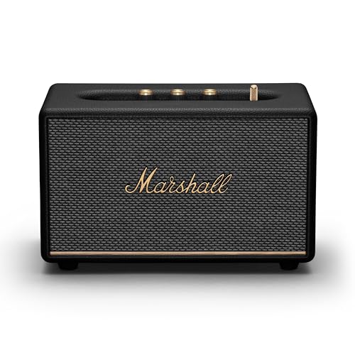 Marshall Acton III Bluetooth Home Speaker - Loud Stereo Sound with Bass, 40% off at Amazon