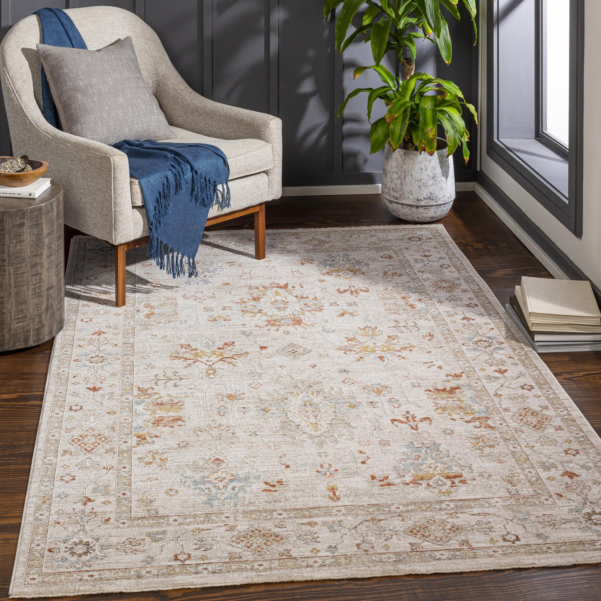 Finnlagh Oriental Indoor Rug, 74% off at Wayfair