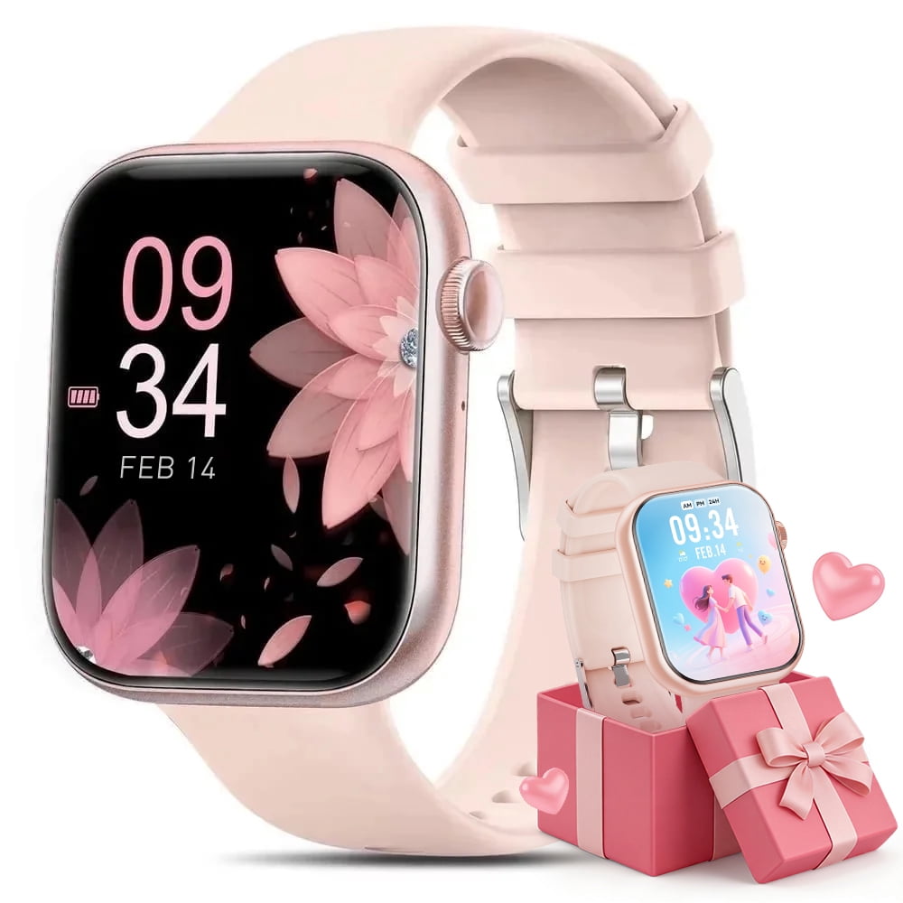 Mingdaln 1.85''HD Men Womens Smart watch,with Bluetooth Answer/Make, 88% off at Walmart
