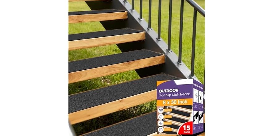 KOOTETA Outdoor Stair Treads, 53% off